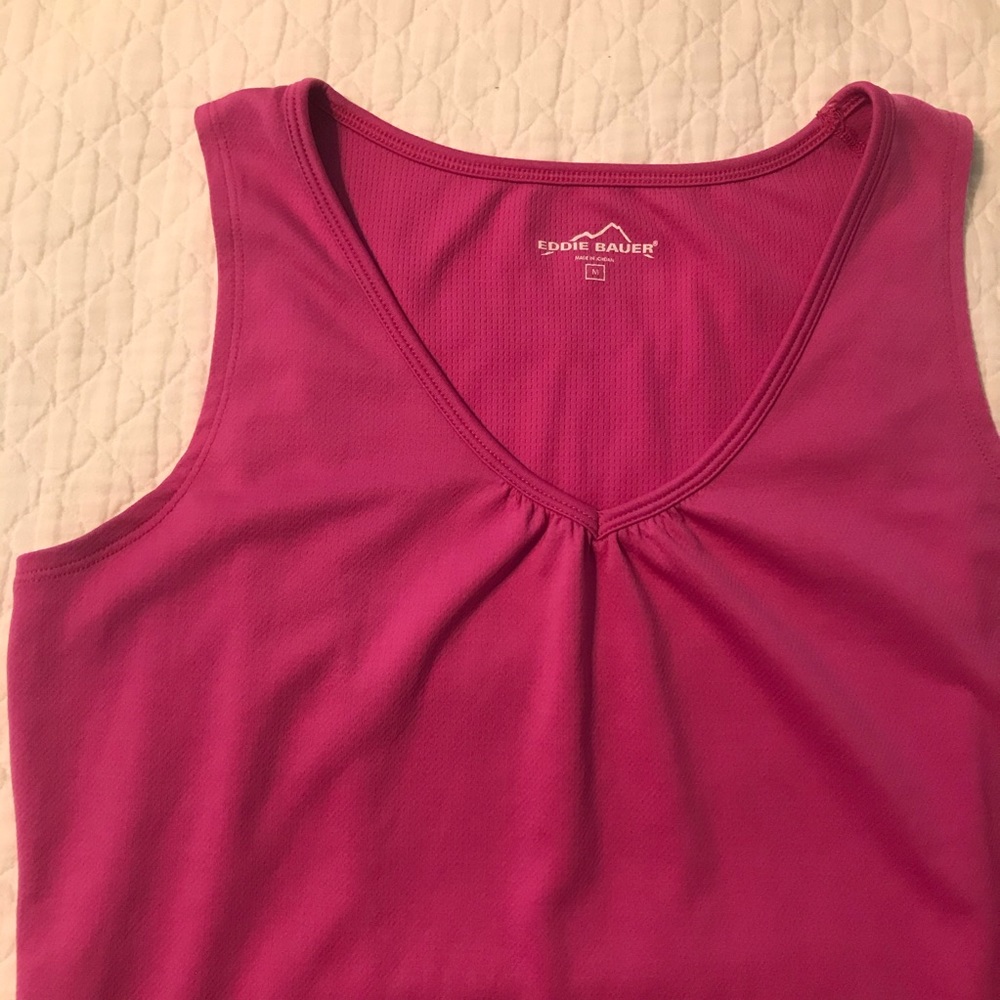 Eddie Bauer pink tank top size M